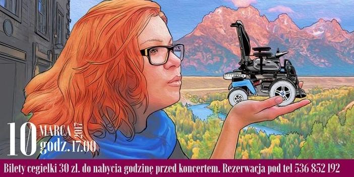 Robią koncert, żeby zebrać na wózek