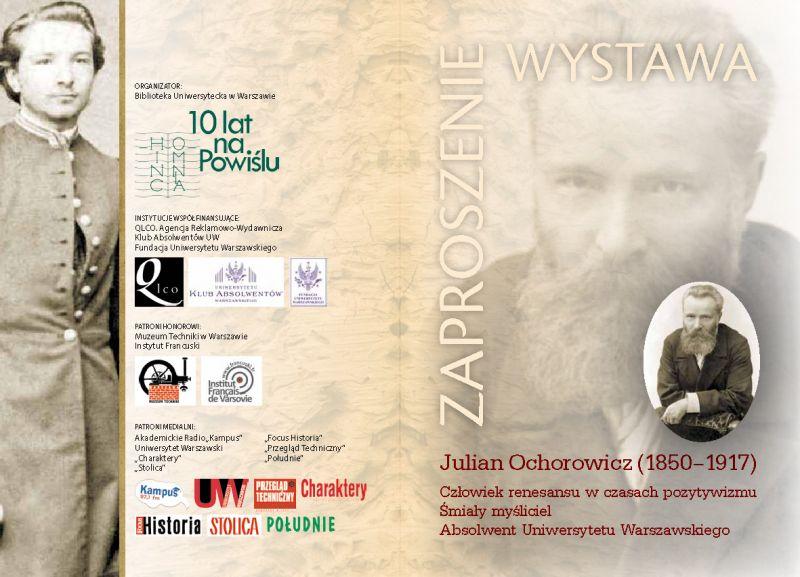 Julian Ochorowicz (1850-1917). Człowiek renesansu w czasach pozytywizmu