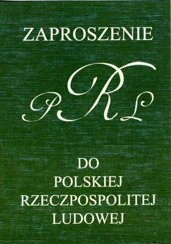 5 zaproszeń do PRL-u