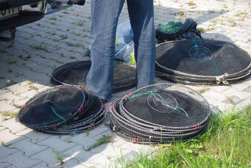 Narzędzie rybackie bez zezwolenia