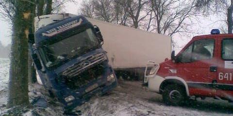 Zablokowana droga krajowa nr 63!