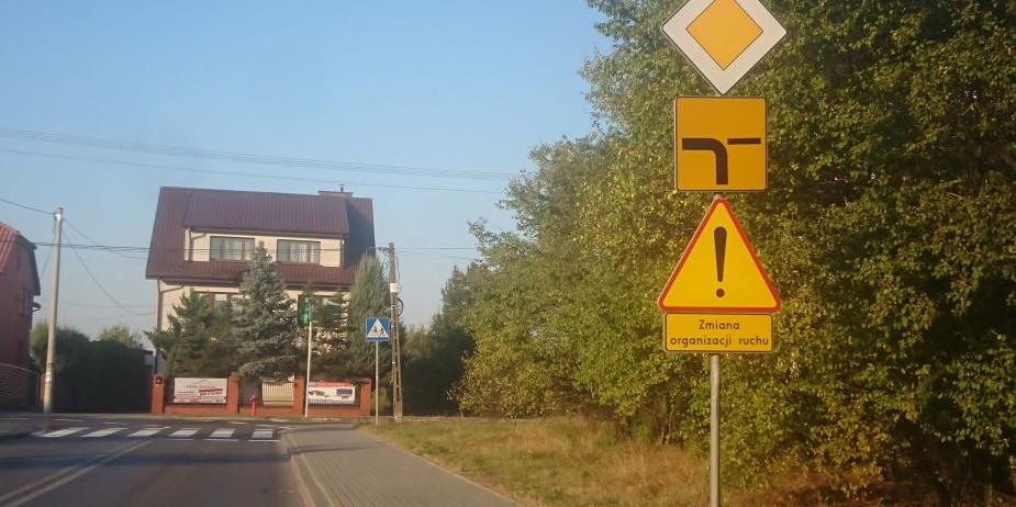 Zmiana pierwszeństwa na Ogrodowej