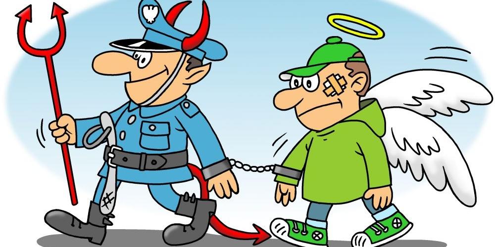 Dobre dziecko, zły policjant?