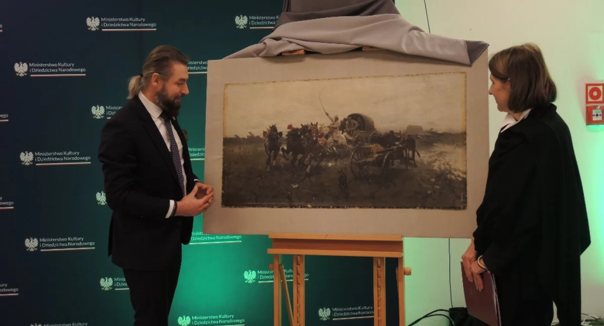 Do Muzeum Śląskiego wrócił zrabowany w czasie wojny cenny obraz