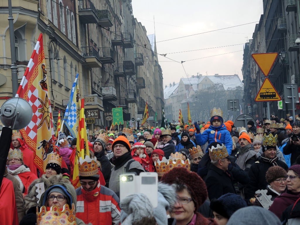 W poniedziałek 6 stycznia ulicami Katowic przejdzie Orszak Trzech Króli