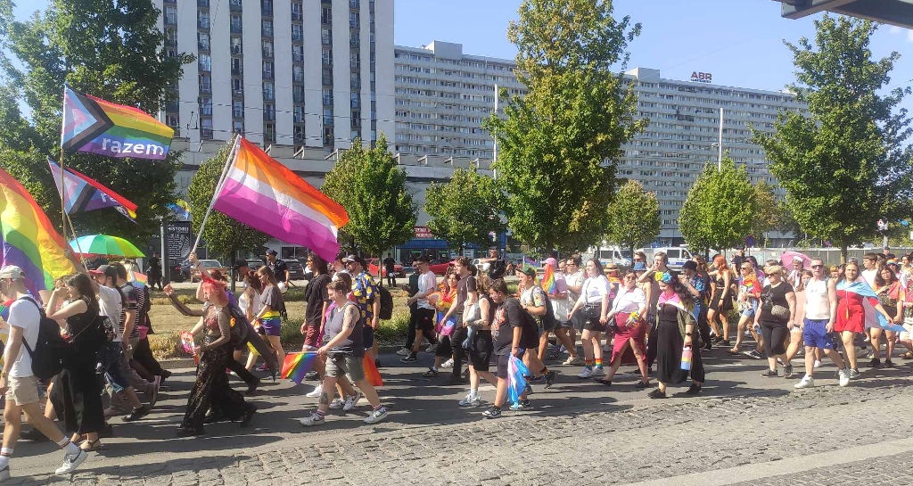 Pod patronatem prezydenta Katowic przez centrum miasta przeszedł Marsz Równości