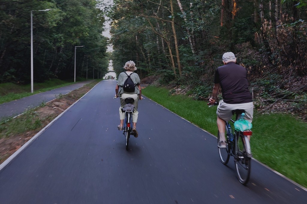 Dzień dobry Katowice. Coraz większy ruch na pierwszej w mieście velostradzie
