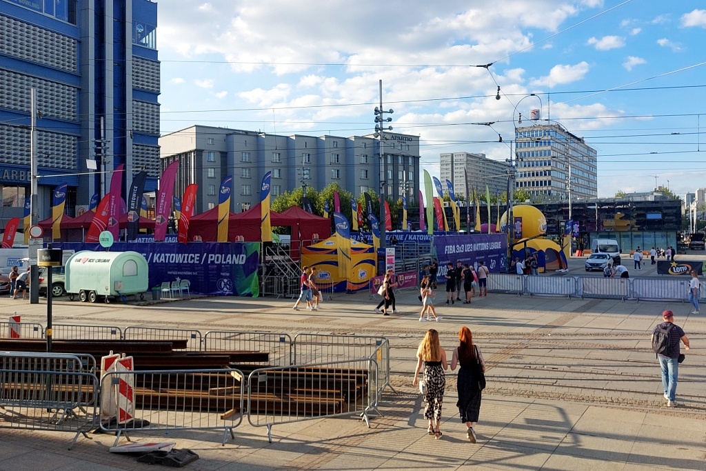 Dzień dobry Katowice. Dzisiaj rusza turniej koszykówki 3x3