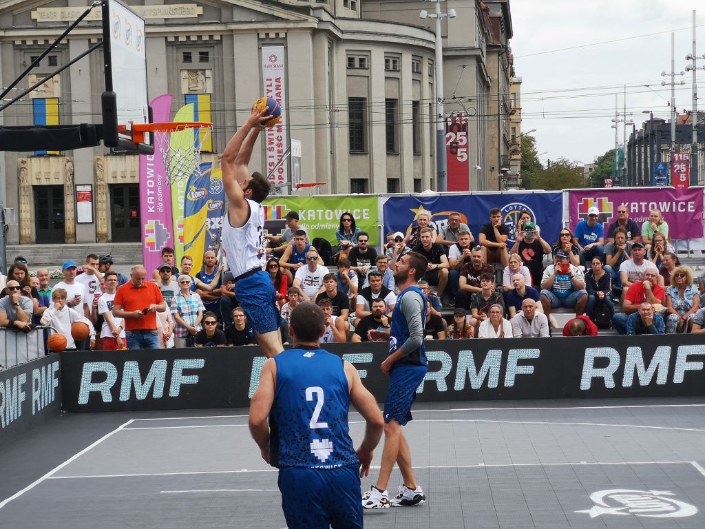 5 dni z koszykówką 3x3 na katowickim rynku