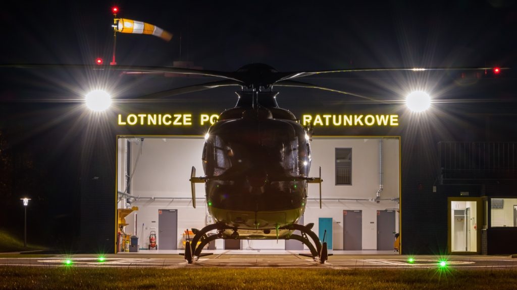 Śmigłowiec LPR został uziemiony na Muchowcu na kilka godzin. Jest oświadczenie Aeroklubu Śląskiego