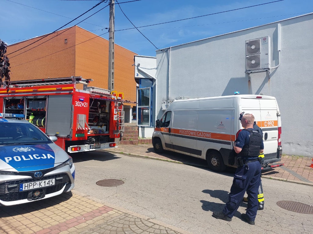 Pożar w Katowicach. Paliło się centrum sportu w Ochojcu