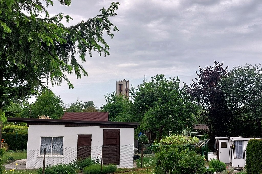 Kolejna wieża znika z krajobrazu Giszowca