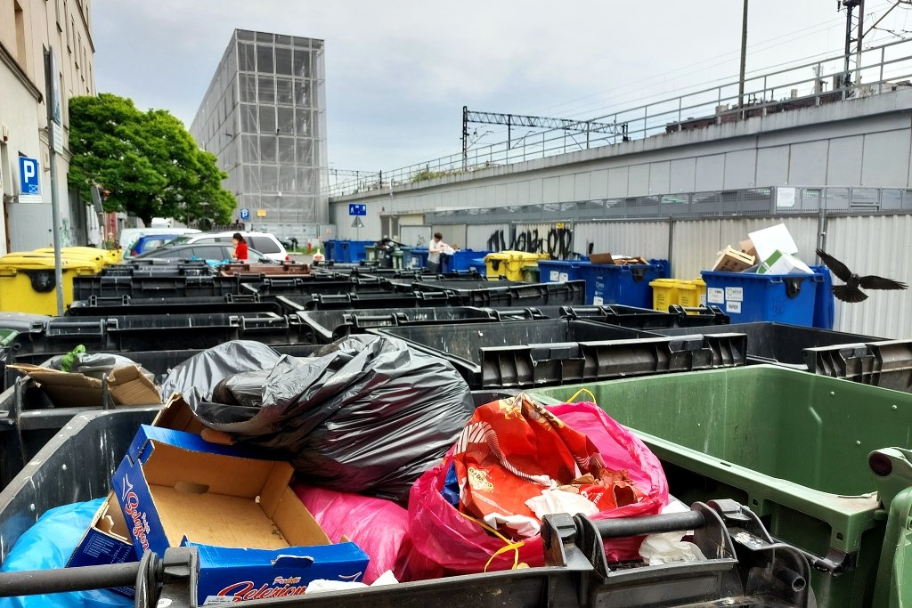 Dzień dobry Katowice. Kontenery znikną z Tylnej Mariackiej