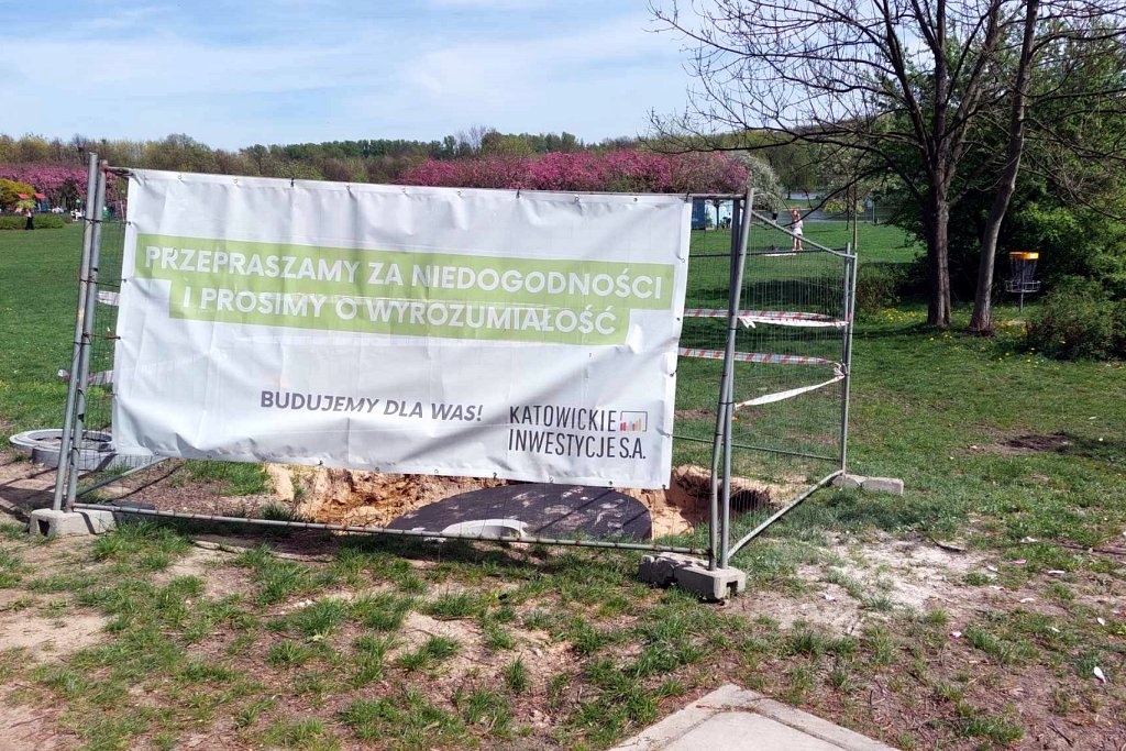 Sztauwajery doczekają się kanalizacji. Trwają prace w Dolinie Trzech Stawów