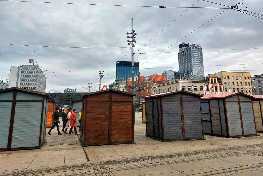 Dzień dobry Katowice. Trwają przygotowania do kolejnego jarmarku