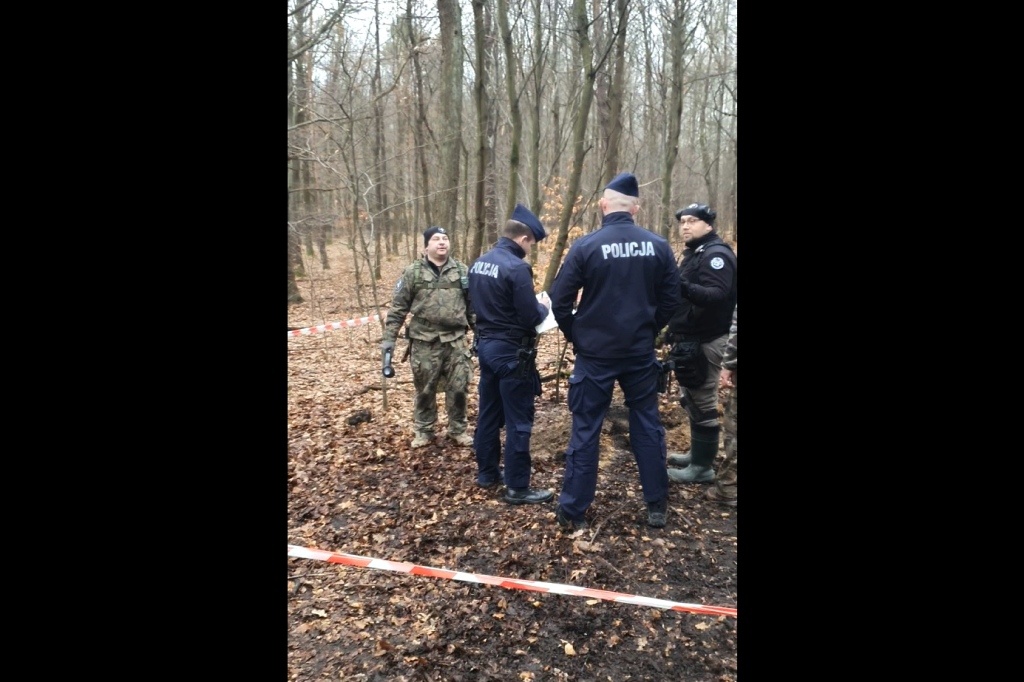 30-kilogramowy niewybuch w Katowicach. Detektoryści znaleźli radziecki pocisk z II wojny światowej
