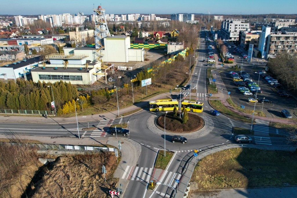 Dzień dobry Katowice. Od dzisiaj zmiany na rondzie na Bażantowie