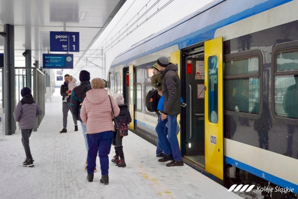W czasie ferii dzieci i młodzież będą mogli podróżować Kolejami Śląskimi za 1 zł