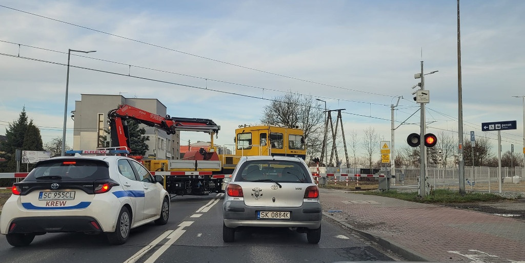 Pociągi jeszcze nie jeżdżą, ale przejazd kolejowy na ul. Jankego już jest zamykany
