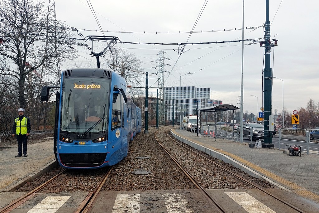 Tramwaje pojadą ul. Grundmanna co 15 minut w jedną stronę
