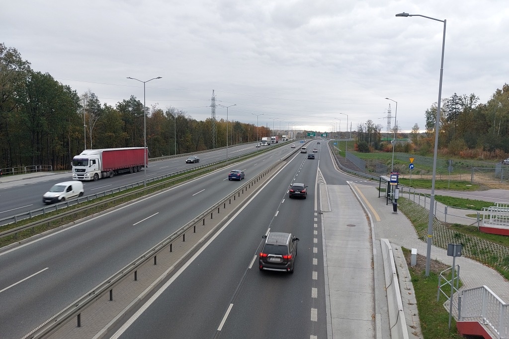 Dzień dobry Katowice. Są zmiany dla kierowców przy węźle Giszowiec