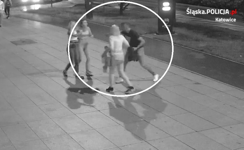 Dwa pobicia w centrum Katowic. Policja poszukuje sprawców