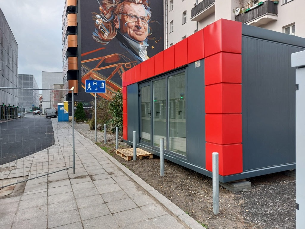 Dziki parking przy ul. Mariackiej został ogrodzony