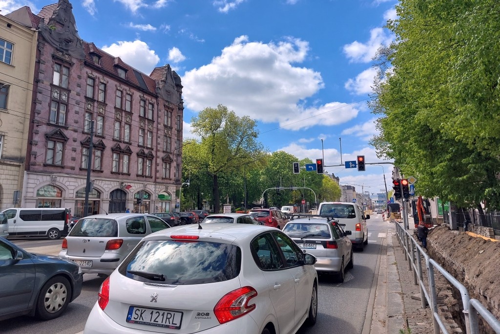 Kolejny etap wdrażania ITS. Będzie objazd w centrum Katowic