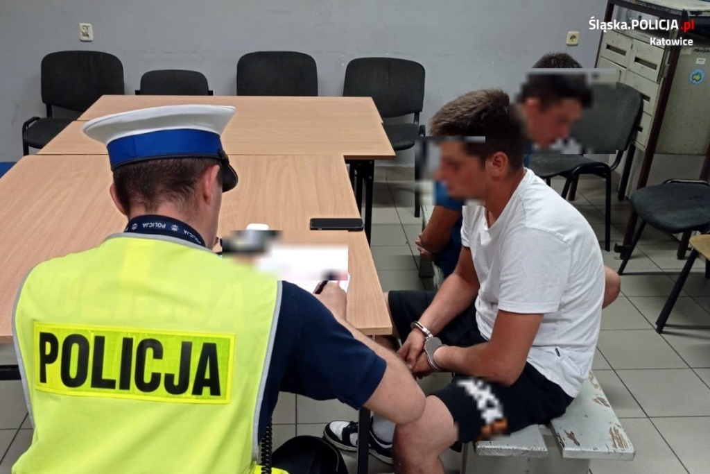 Dwóch mężczyzn na rowerze wjechało pod prąd na trasę Rajdu Śląska