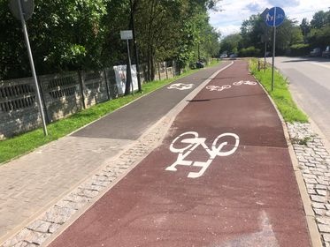 Wykonawca poprawił drogę rowerową na Muchowcu
