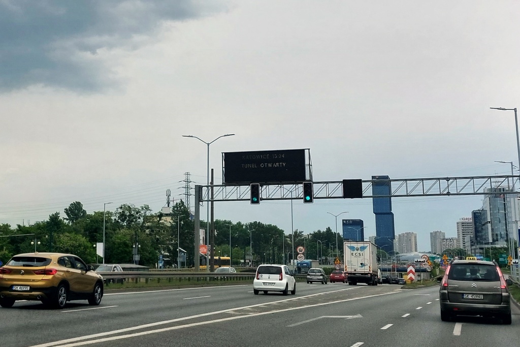 Dzisiaj w nocy tunel w Katowicach zostanie zamknięty