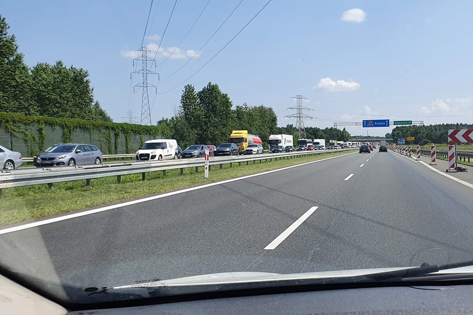 Rusza kolejny etap remontu na A4. Zjazd na S1 zostanie zamknięty