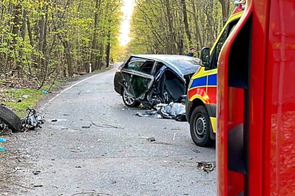Śmiertelny wypadek na granicy Mysłowic i Katowic. Zginęła jedna osoba