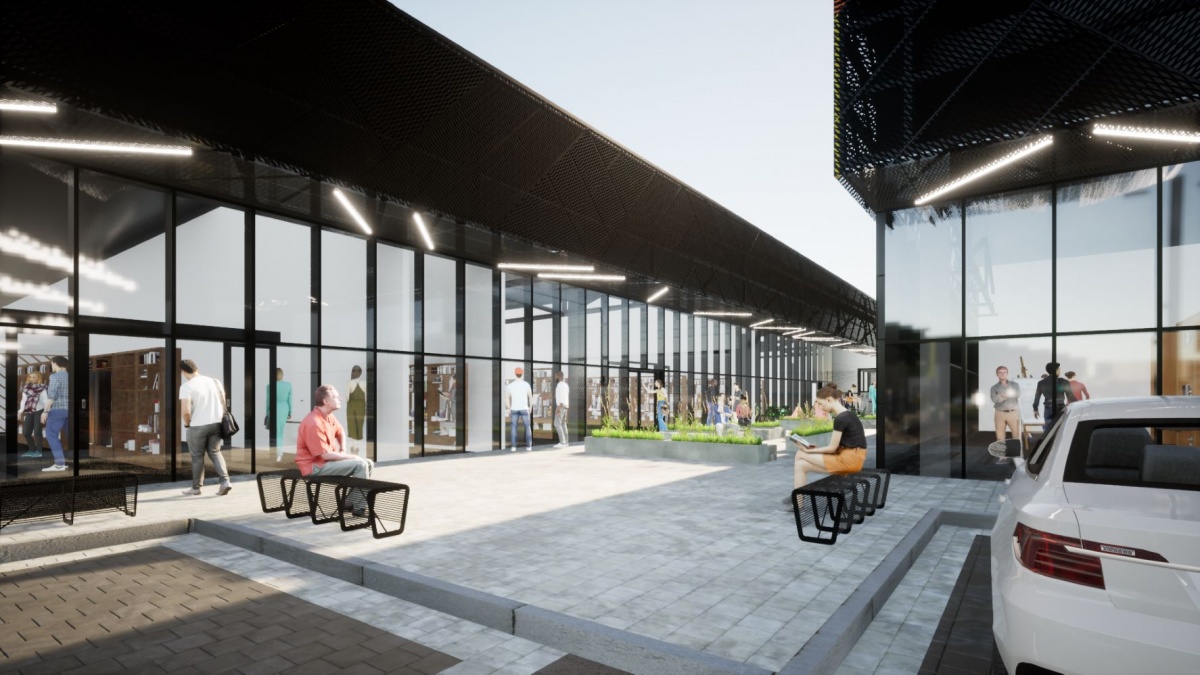 Na terenie po Famurze powstanie park handlowy. Już buduje się tu Kaufland