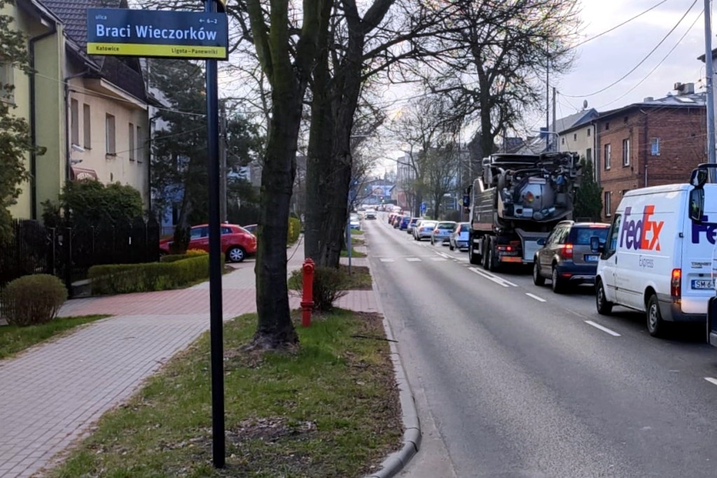 Dzień dobry Katowice. Od dzisiaj utrudnienia na drodze na południu Katowic