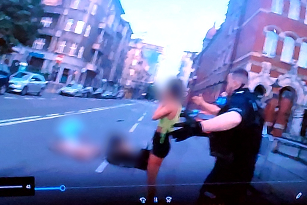 Tragedia na ul. Mickiewicza oczami policjantów. Drastyczne nagrania po raz pierwszy w sądzie