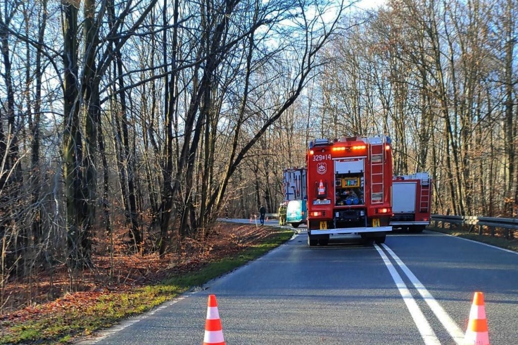 Zderzenie czołowe na południu Katowic. Kierowca został już ukarany