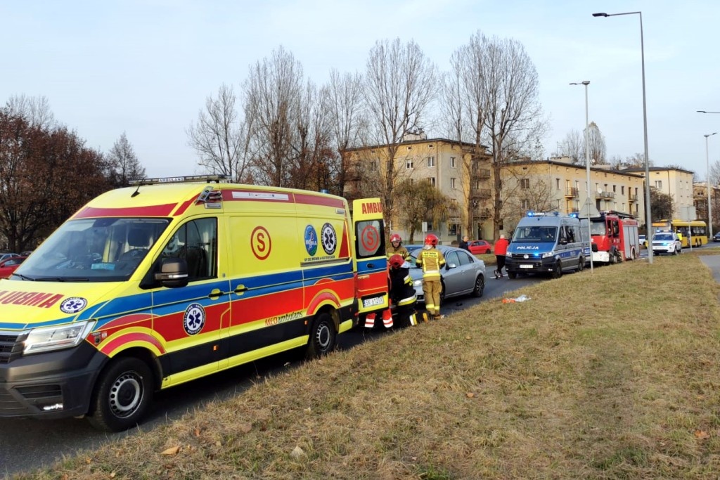 Rowerzysta potrącony na przejściu dla pieszych zmarł w szpitalu