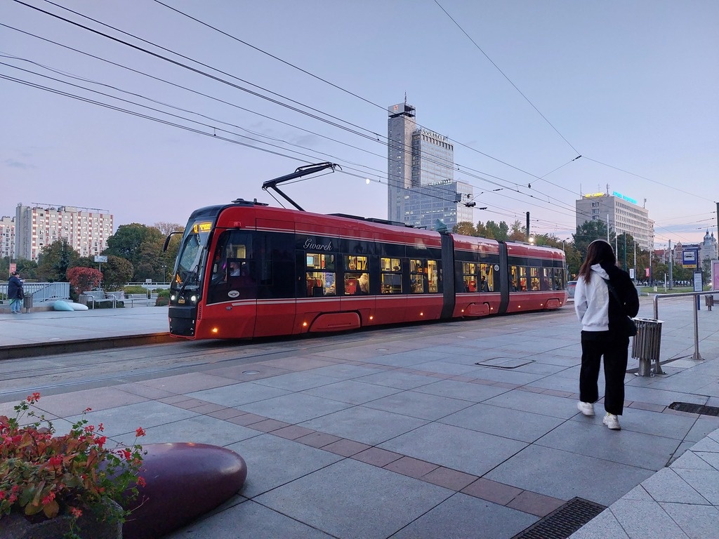 Ukradł tramwaj i przejechał nim z Katowic do Chorzowa