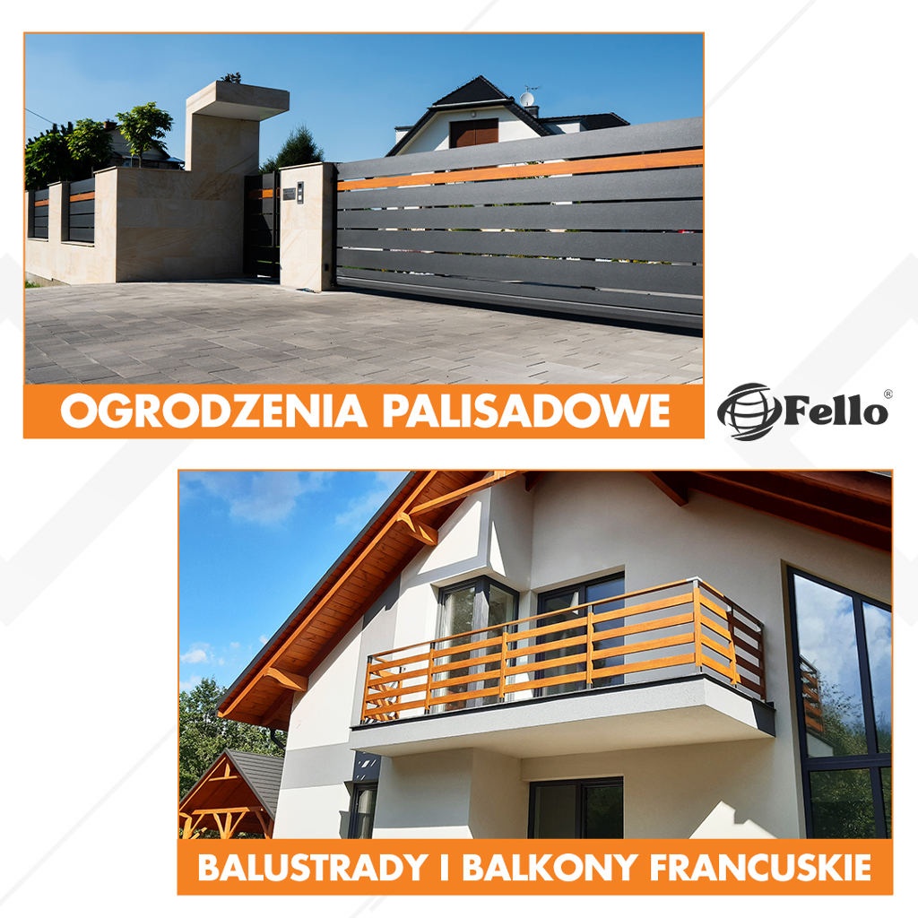 Ogrodzenia modułowe i balustrady aluminiowe według Twojej wizji
