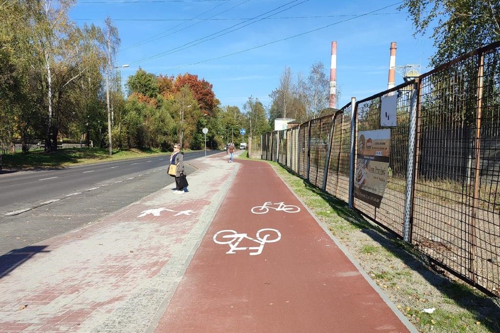 Droga rowerowa połączyła Nikiszowiec z Giszowcem