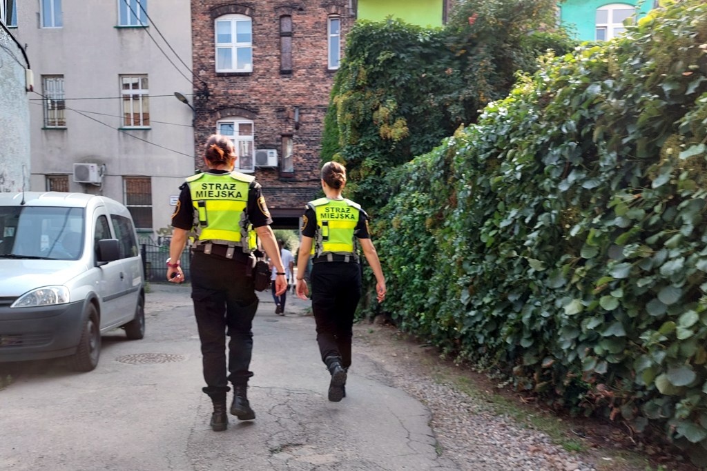 Pościg za złodziejem w centrum Katowic. Zatrzymały go strażniczki miejskie