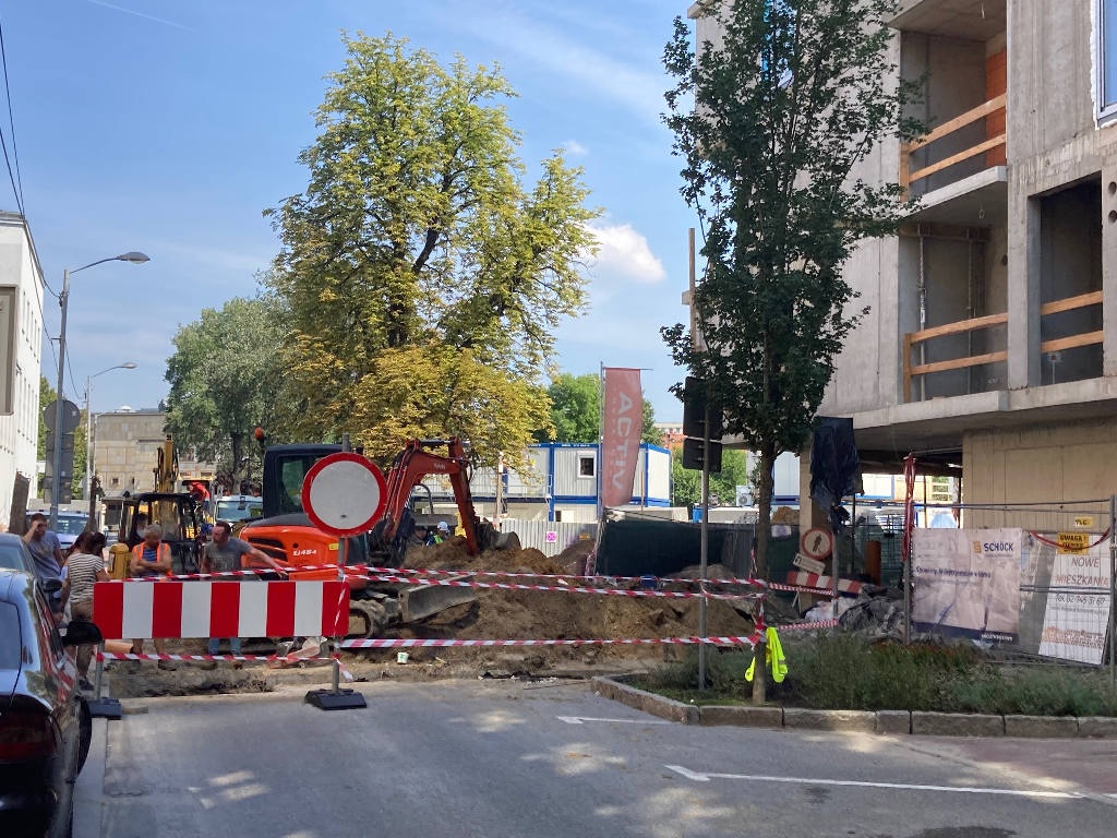 Ulica Raciborska czasowo nieprzejezdna