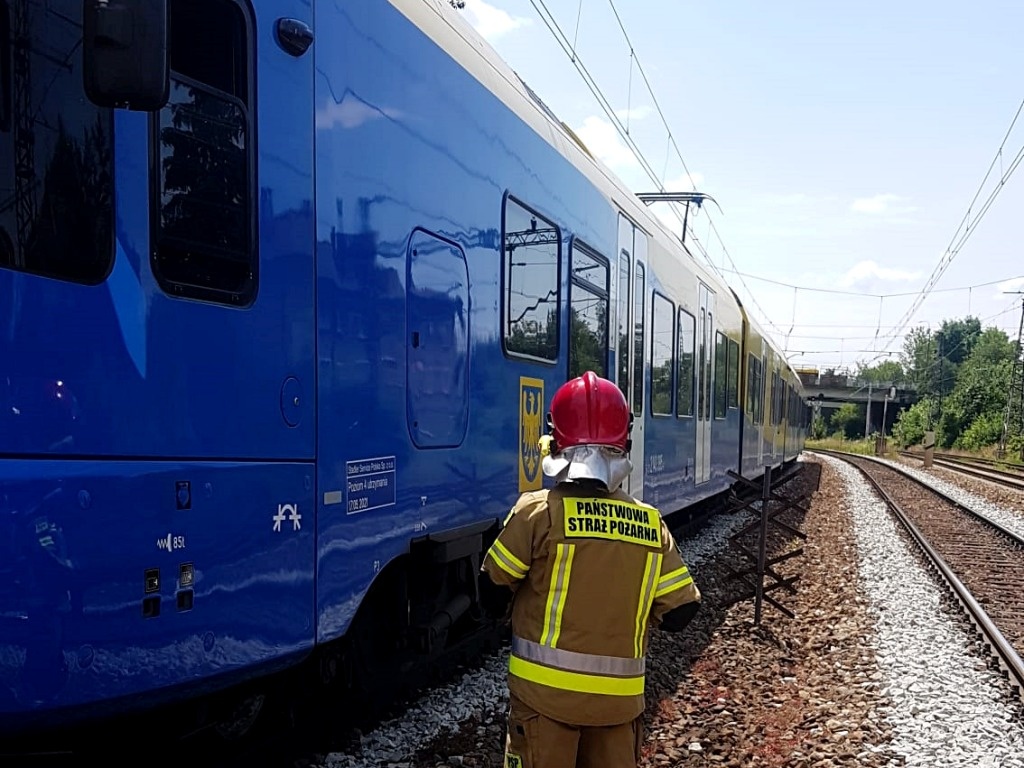 Potrącenie na torach w Katowicach. Pociąg obciął kobiecie obie ręce