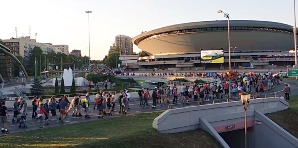 Na rolkach przez Katowice. Powraca Nightskating