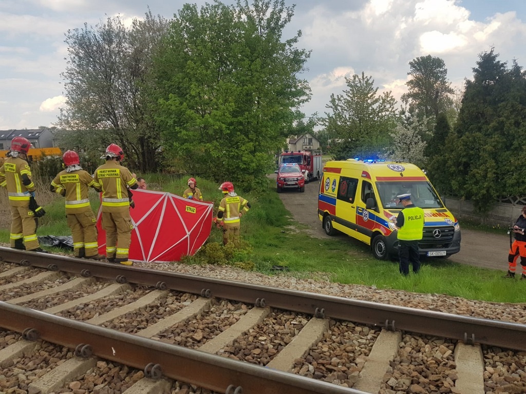 Mężczyzna położył się na torach. W tym roku liczba wypadków kolejowych może być rekordowa