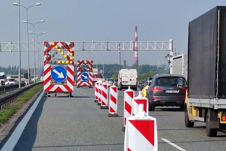 Przygotowania do prac na autostradzie A1. Utrudnienia potrwają kilka miesięcy
