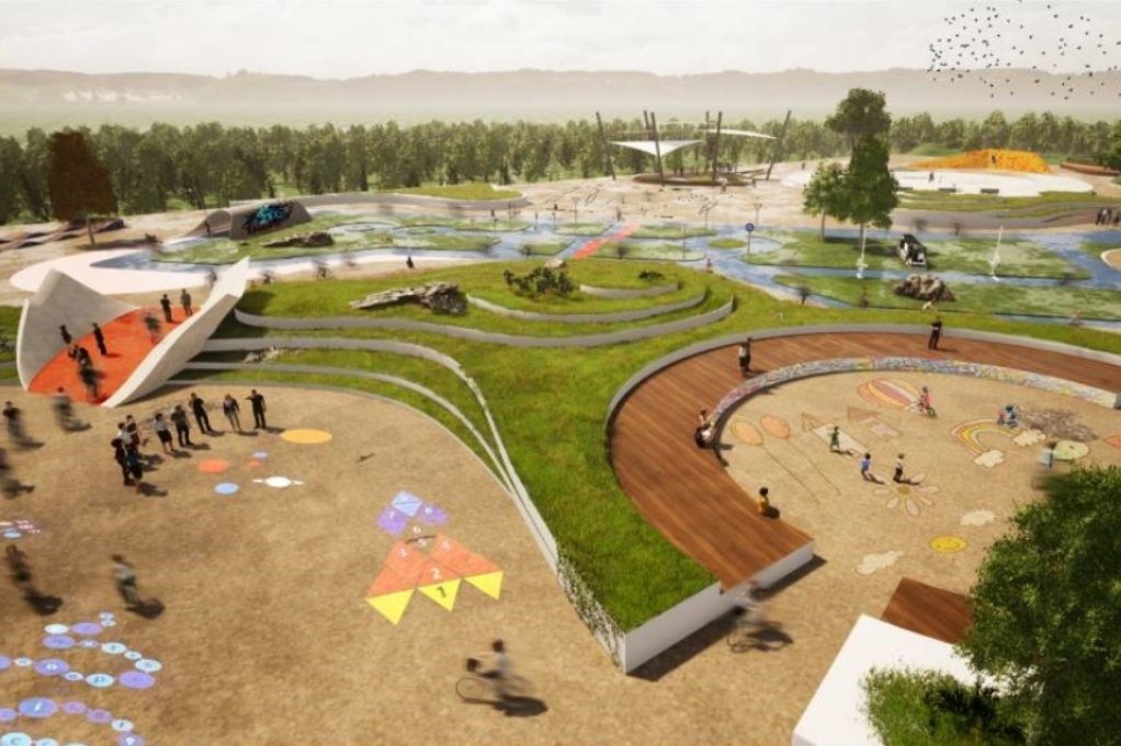 Skate park i miasteczko ruchu drogowego w Parku Śląskim. Ruszyła inwestycja za 11 mln zł