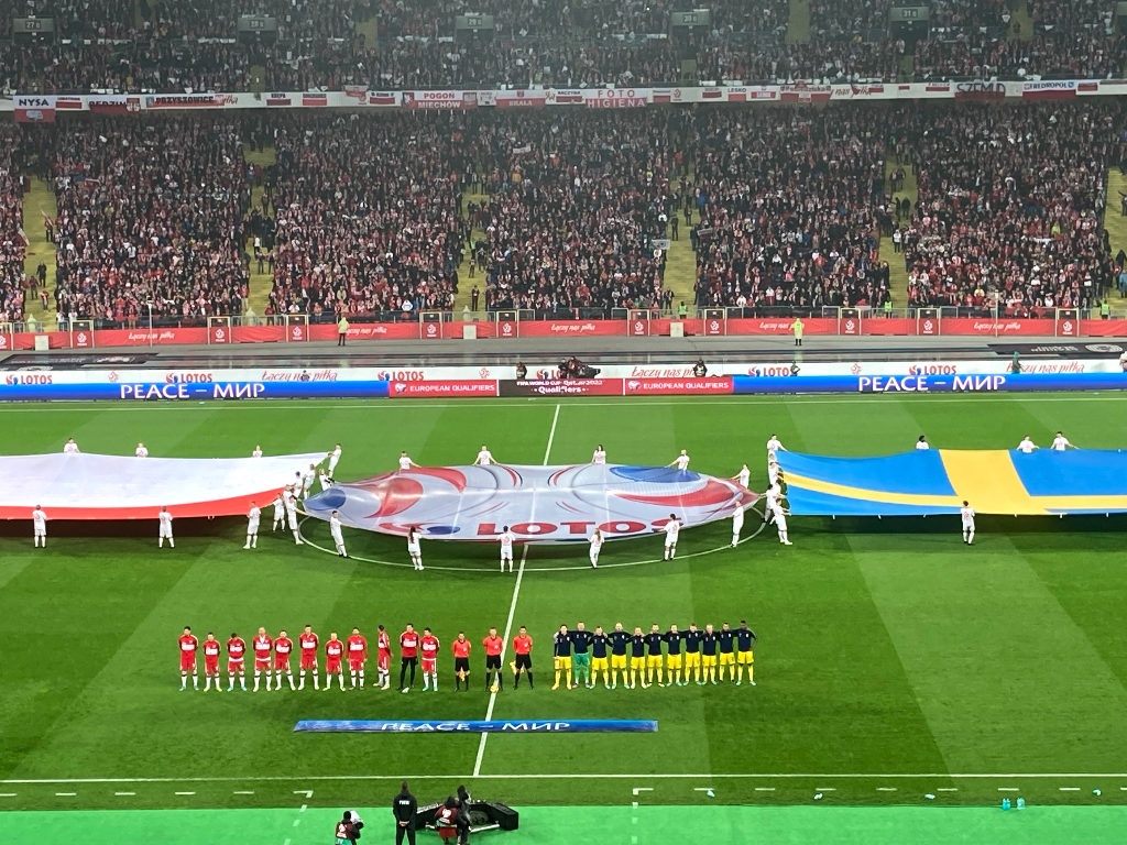Polska wygrała ze Szwecją na Stadionie Śląskim i awansowała na Mistrzostwa Świata w Katarze