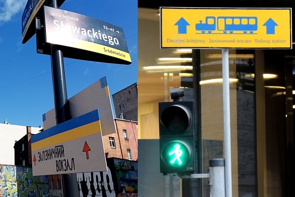 Mieszkańcy zrobili drogowskazy dla Ukraińców, a miasto parking dla pomagających. Drugi pomysł nie wypalił